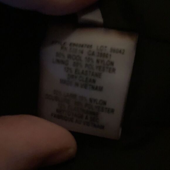 Elie Tahari Gray Willa Wool Convertible Vest in Dark Gray - Picture 9 of 13